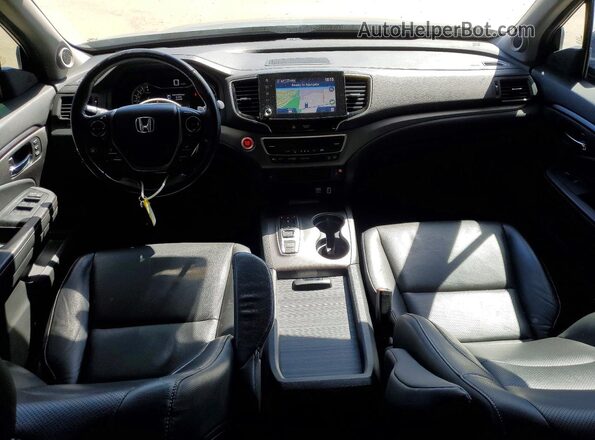 5FPYK3F71NB029414 2022 HONDA RIDGELINE Gray Առջևի վահանակի տեսք