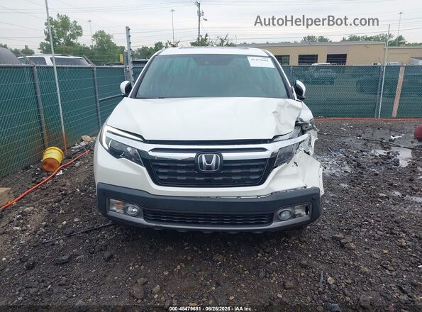 5FPYK3F72HB010682 2017 HONDA RIDGELINE White Instrument cluster view