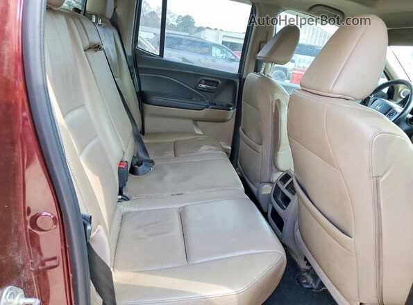 5FPYK3F72JB011451 2018 HONDA RIDGELINE Burgundy 
