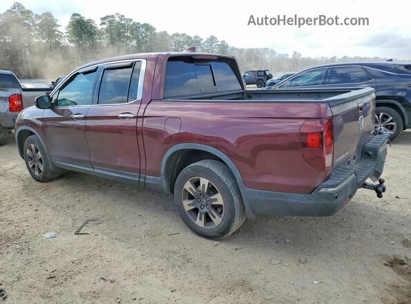 5FPYK3F72JB011451 2018 HONDA RIDGELINE Burgundy 
