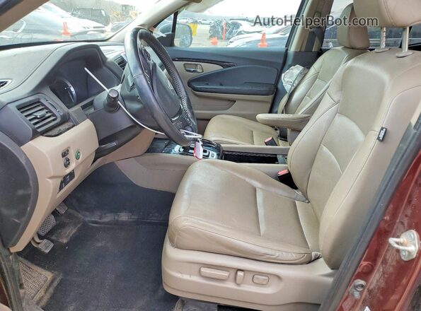 5FPYK3F72JB011451 2018 HONDA RIDGELINE Burgundy 