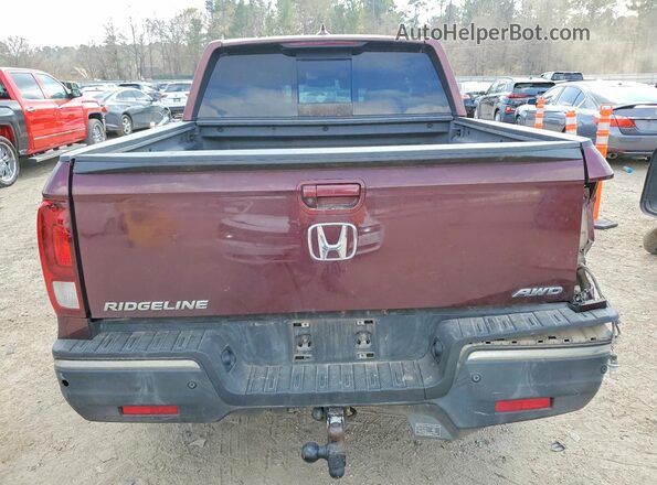 5FPYK3F72JB011451 2018 HONDA RIDGELINE Burgundy 