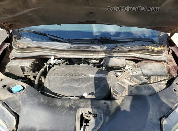 5FPYK3F72JB011451 2018 HONDA RIDGELINE Burgundy 
