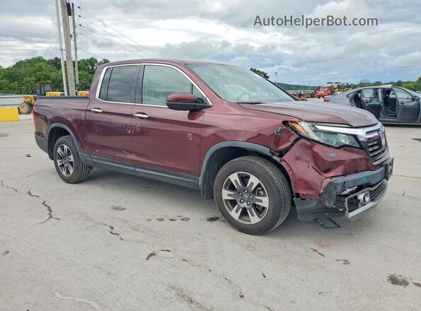 5FPYK3F72KB012410 2019 HONDA RIDGELINE Maroon წინა მარჯვენა
