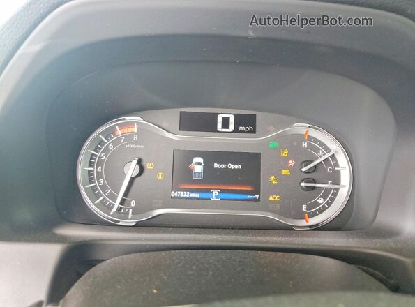 5FPYK3F72MB020140 2021 HONDA RIDGELINE Charcoal Вид щитка приладів