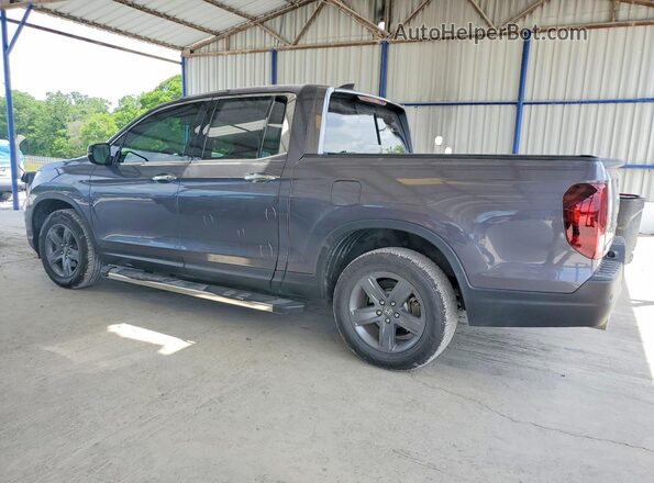 5FPYK3F72MB020140 2021 HONDA RIDGELINE Charcoal Задня ліва чверть