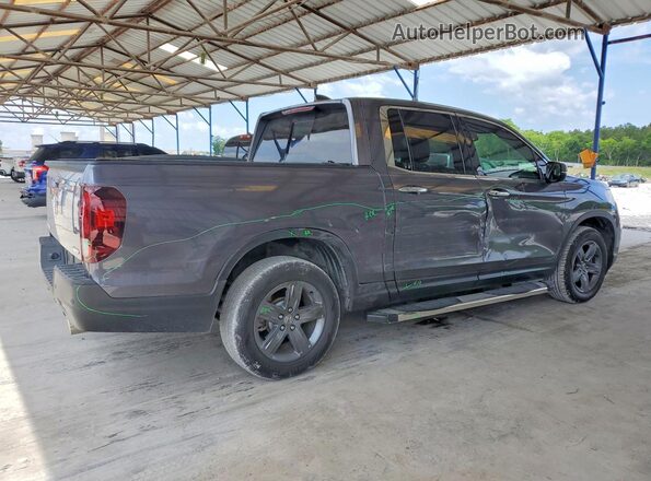 5FPYK3F72MB020140 2021 HONDA RIDGELINE Charcoal Задня права чверть
