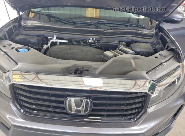 5FPYK3F72MB020140 2021 HONDA RIDGELINE Charcoal Вид задньої частини салону
