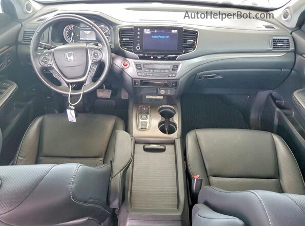 5FPYK3F72MB020140 2021 HONDA RIDGELINE Charcoal Вид панелі приладів