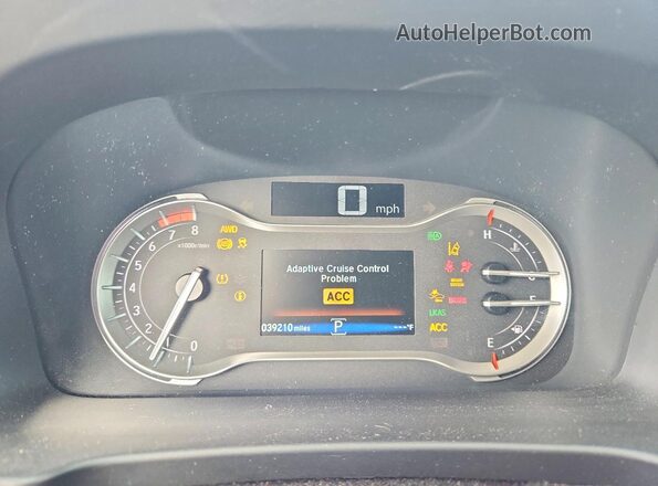 5FPYK3F72NB022634 2022 HONDA RIDGELINE Blue Вид щитка приладів