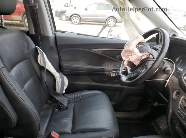 5FPYK3F73NB017345 2022 HONDA RIDGELINE White Vista interior delantera