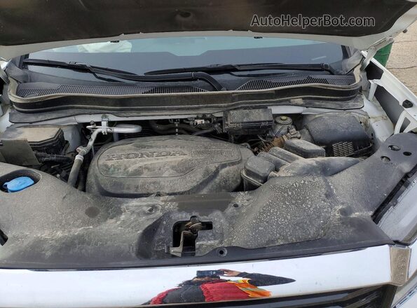 5FPYK3F73NB017345 2022 HONDA RIDGELINE White Vista interior trasera