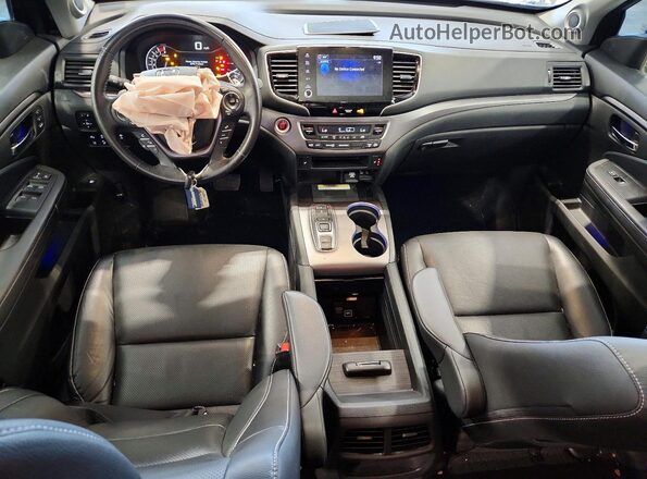 5FPYK3F73PB063132 2023 HONDA RIDGELINE Black Dashboard view