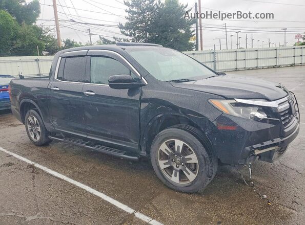 5FPYK3F74HB010070 2017 HONDA RIDGELINE Black Przód prawy