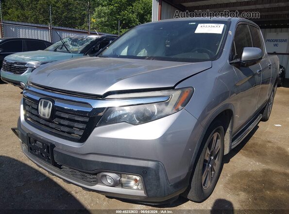 5FPYK3F74HB025894 2017 HONDA RIDGELINE Silver Front left