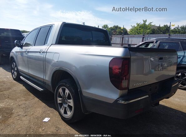 5FPYK3F74HB025894 2017 HONDA RIDGELINE Silver Rear left