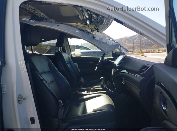5FPYK3F74KB013199 2019 HONDA RIDGELINE White Vista interior delantera