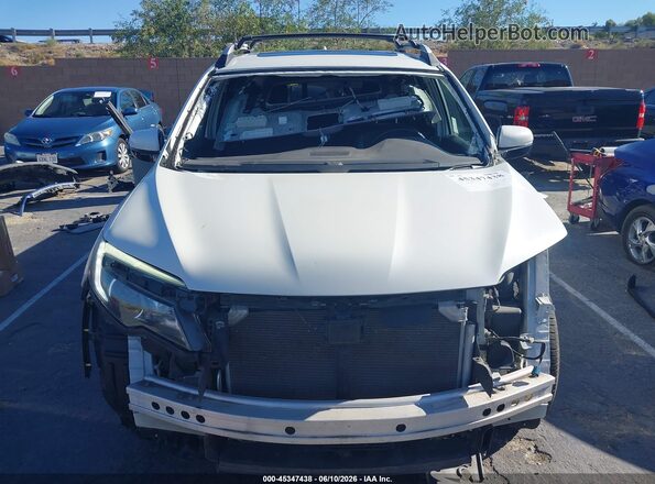 5FPYK3F74KB013199 2019 HONDA RIDGELINE White Vista interior trasera