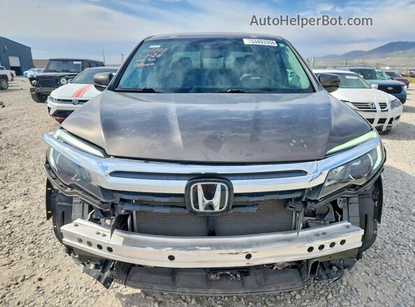 5FPYK3F74LB017772 2020 HONDA RIDGELINE Charcoal წინა ხედი