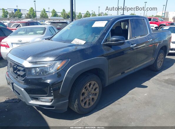 5FPYK3F74NB003258 2022 HONDA RIDGELINE Black Front left