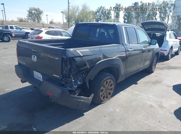 5FPYK3F74NB003258 2022 HONDA RIDGELINE Black Rear right