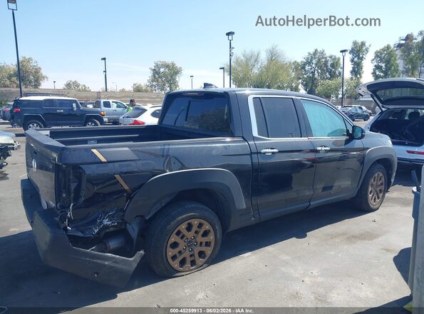 5FPYK3F74NB003258 2022 HONDA RIDGELINE Black 360 interior view