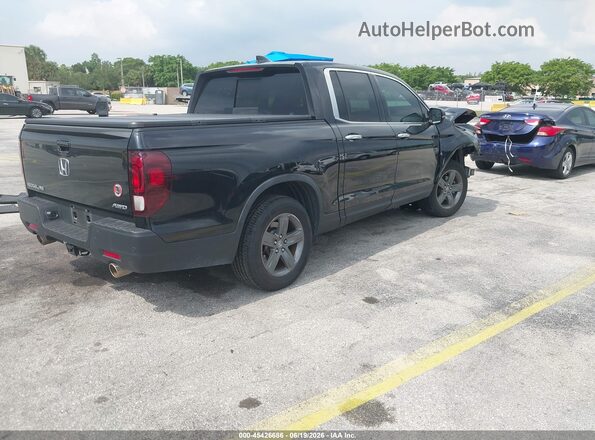 5FPYK3F74PB038983 2023 HONDA RIDGELINE Черный Задняя правая четверть
