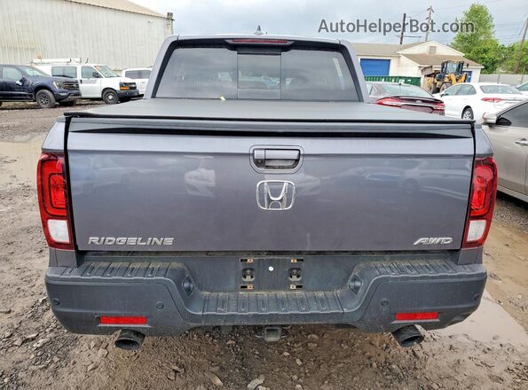 5FPYK3F75NB004242 2022 HONDA RIDGELINE Charcoal უკანა ხედი