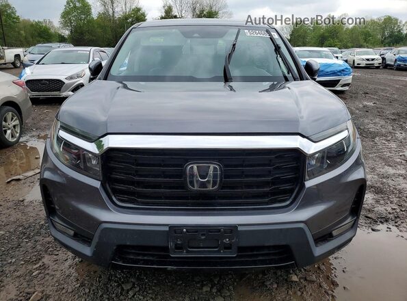 5FPYK3F75NB004242 2022 HONDA RIDGELINE Charcoal წინა ხედი