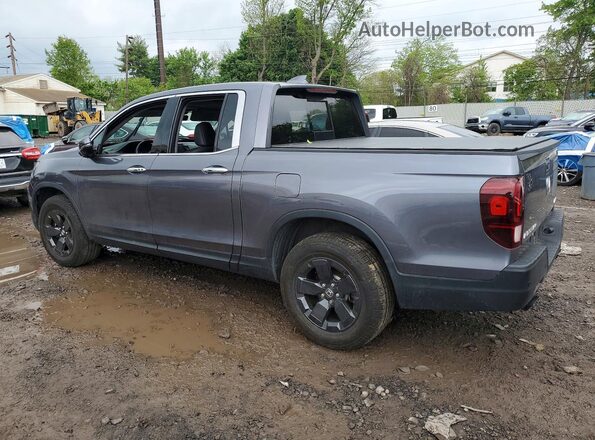 5FPYK3F75NB004242 2022 HONDA RIDGELINE Charcoal უკანა მარცხენა