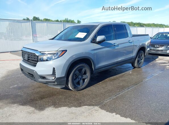 5FPYK3F75NB038004 2022 HONDA RIDGELINE Gray Առջևի ձախ երեք քառորդ տեսարան