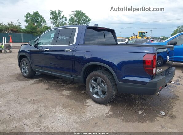 5FPYK3F76PB011655 2023 HONDA RIDGELINE Dark Blue Հետևի ձախ