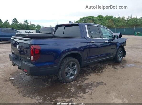 5FPYK3F76PB011655 2023 HONDA RIDGELINE Dark Blue Հետևի աջ