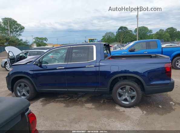 5FPYK3F76PB011655 2023 HONDA RIDGELINE Dark Blue 