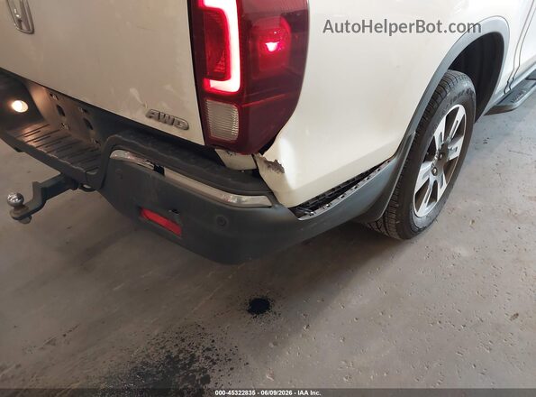 5FPYK3F77JB013924 2018 HONDA RIDGELINE White Вид спереду