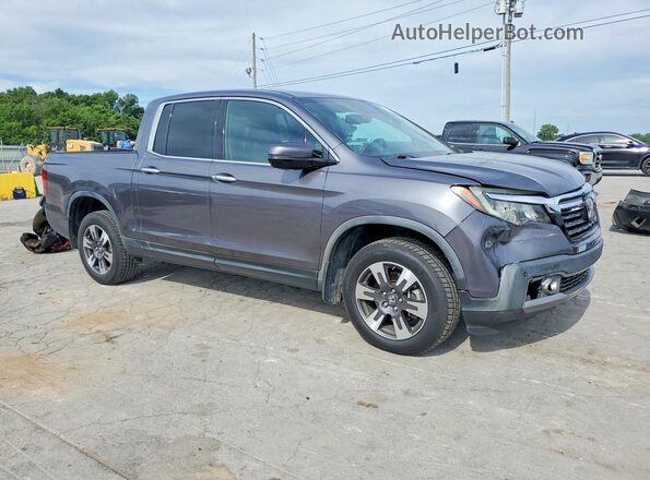 5FPYK3F77KB007672 2019 HONDA RIDGELINE Gray 