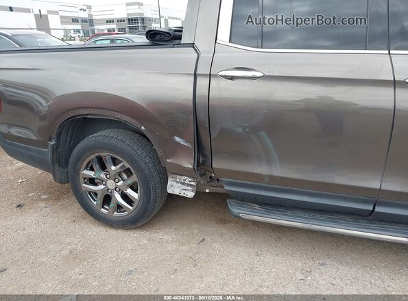 5FPYK3F77LB007169 2020 HONDA RIDGELINE Brown Front view