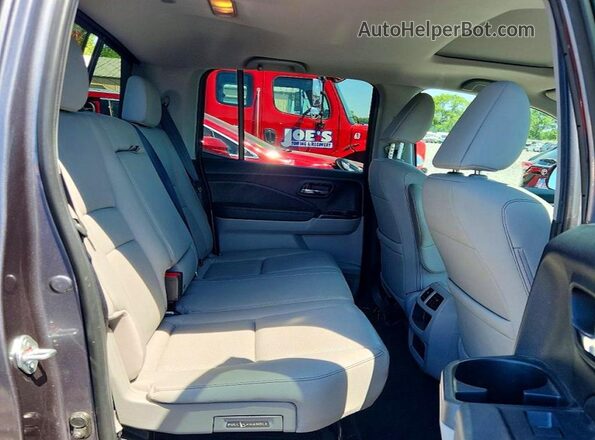 5FPYK3F77PB003161 2023 HONDA RIDGELINE Gray Вид задніх сидінь