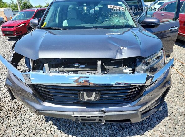 5FPYK3F77PB003161 2023 HONDA RIDGELINE Gray Вид задньої частини салону