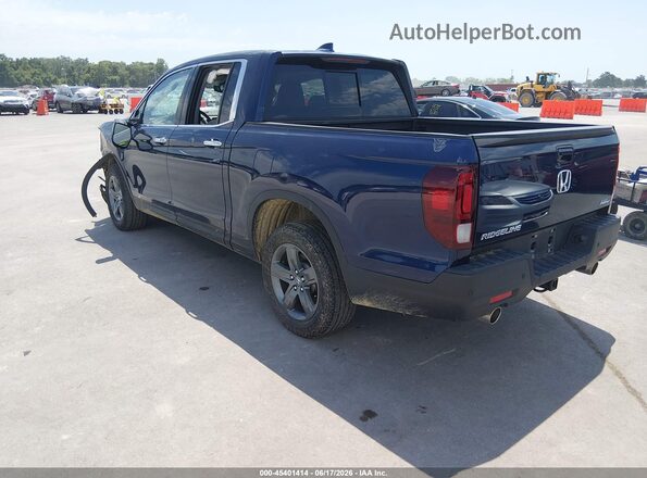 5FPYK3F77PB028514 2023 HONDA RIDGELINE Blue უკანა მარცხენა