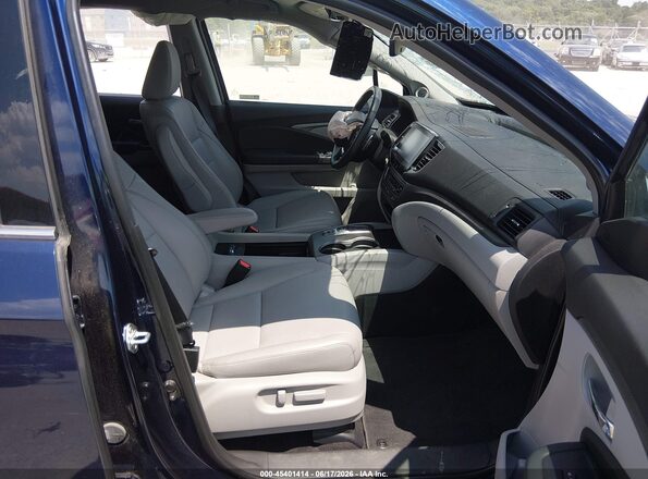 5FPYK3F77PB028514 2023 HONDA RIDGELINE Blue წინა სალონის ხედი