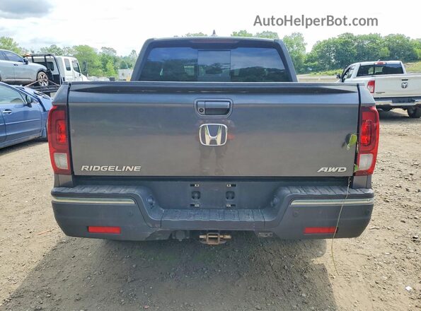 5FPYK3F78HB038678 2017 HONDA RIDGELINE Gray უკანა ხედი