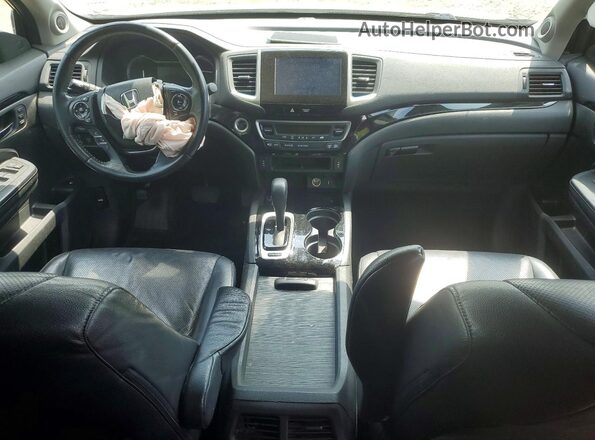 5FPYK3F78HB038678 2017 HONDA RIDGELINE Gray წინა პანელის ხედი