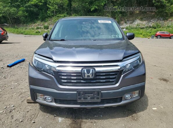 5FPYK3F78HB038678 2017 HONDA RIDGELINE Gray წინა ხედი