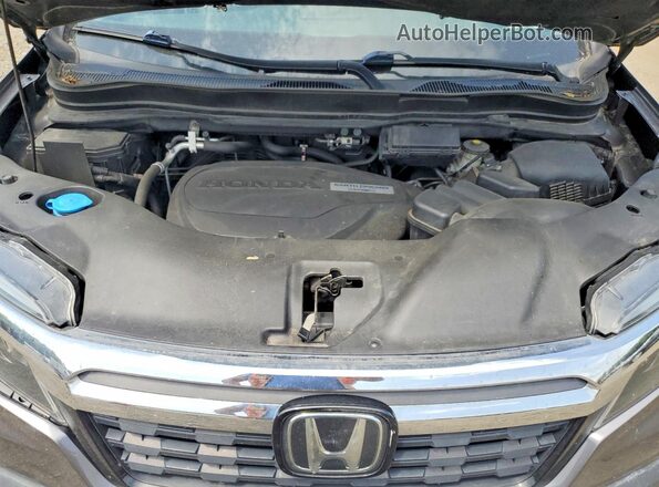 5FPYK3F78HB038678 2017 HONDA RIDGELINE Gray ძრავის განყოფილების ხედი