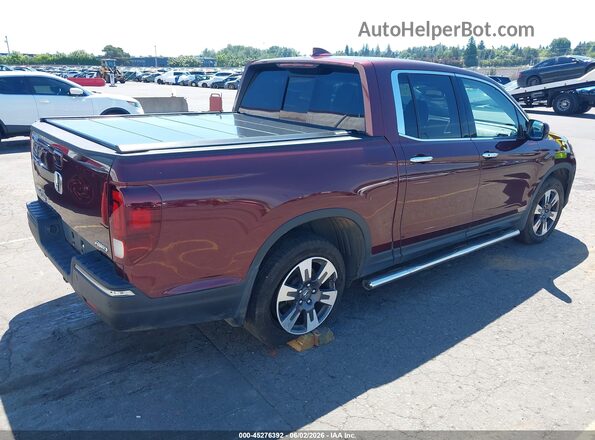 5FPYK3F79KB024425 2019 HONDA RIDGELINE Burgundy Задня права чверть