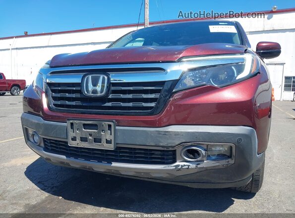 5FPYK3F79KB024425 2019 HONDA RIDGELINE Burgundy Вид спереду