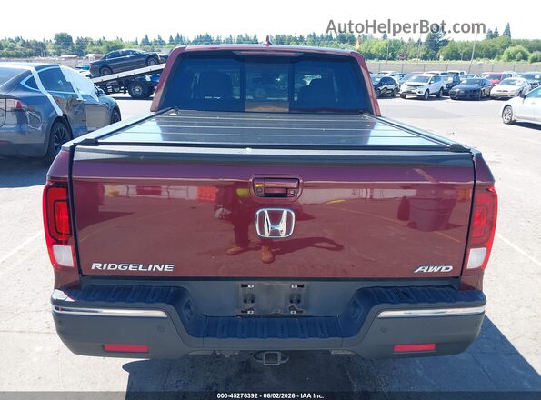 5FPYK3F79KB024425 2019 HONDA RIDGELINE Burgundy 