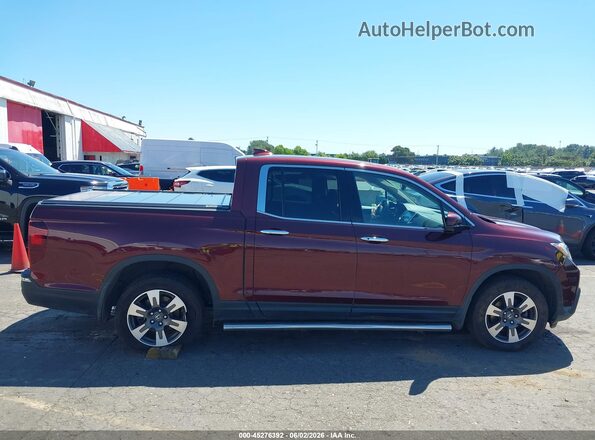 5FPYK3F79KB024425 2019 HONDA RIDGELINE Burgundy Вид задньої частини салону