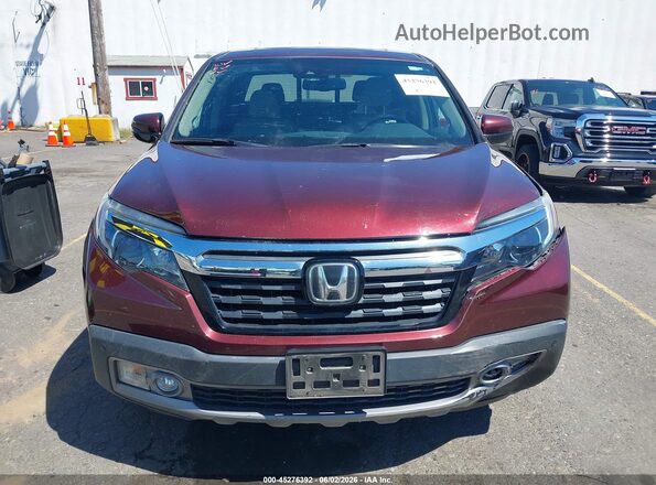 5FPYK3F79KB024425 2019 HONDA RIDGELINE Burgundy Вид щитка приладів
